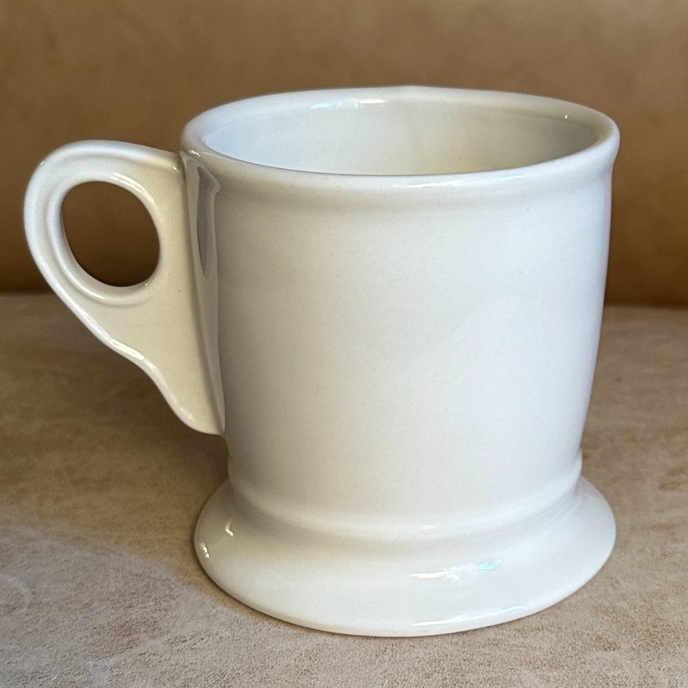 Anthropologie Monogram Initial Letter "P" Coffee Mug White/Black 16 oz. … - Picture 3 of 8